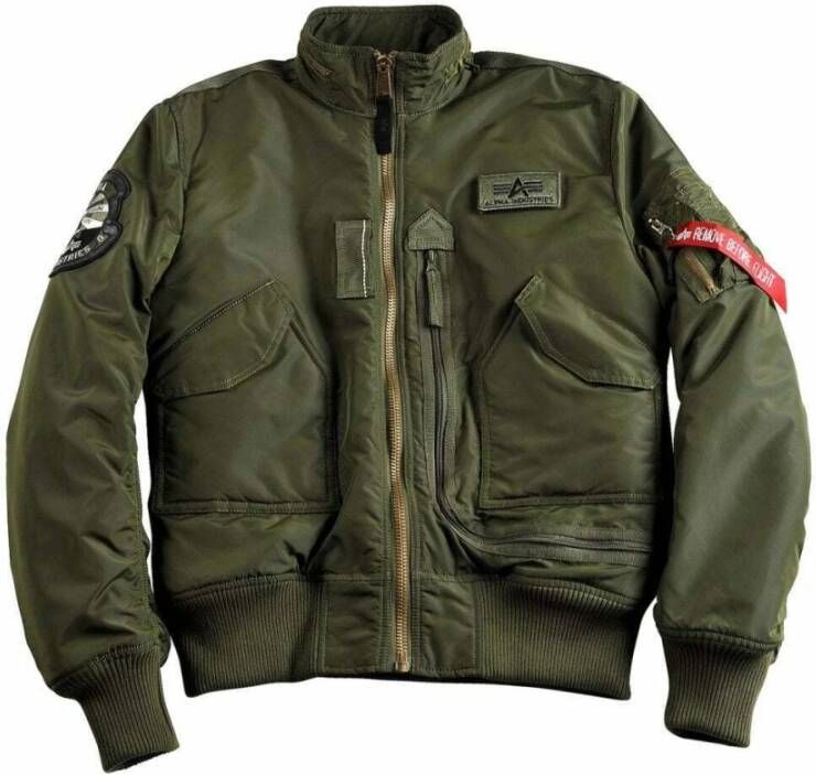 alpha industries Kurtka Engine 103101 257 S , Groen, Heren