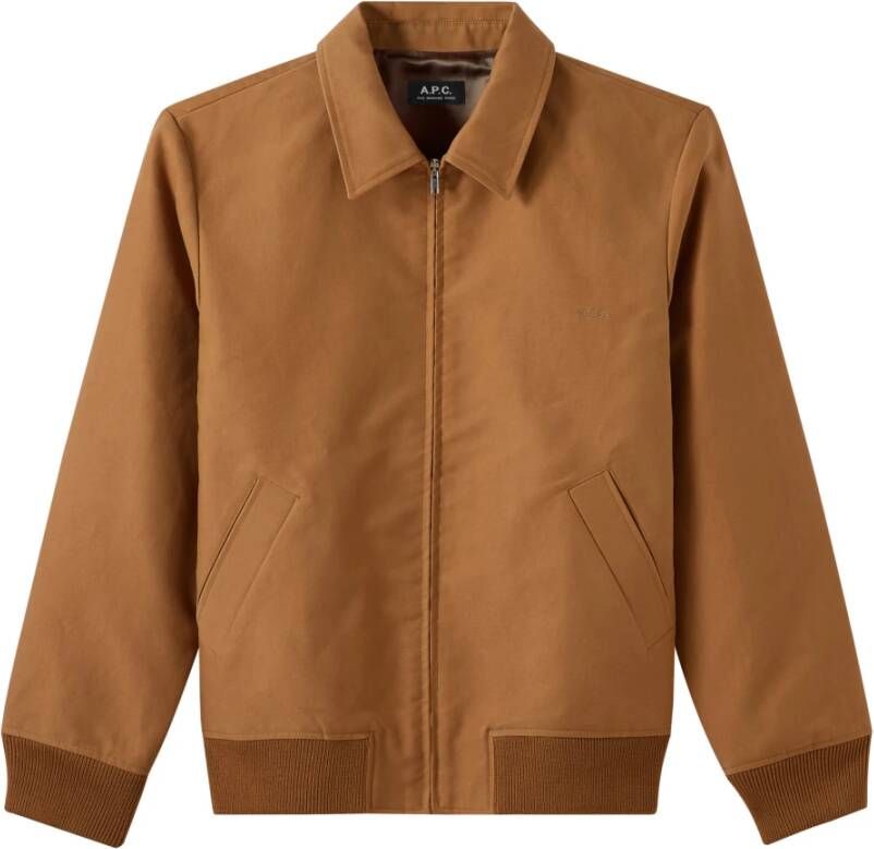 A.p.c. Bomber jackets Bruin Heren