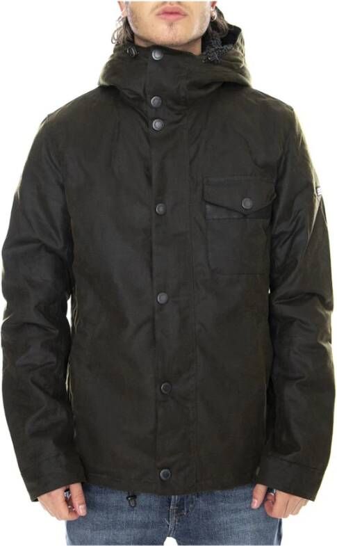 Barbour Gewatteerde jassen Groen Heren