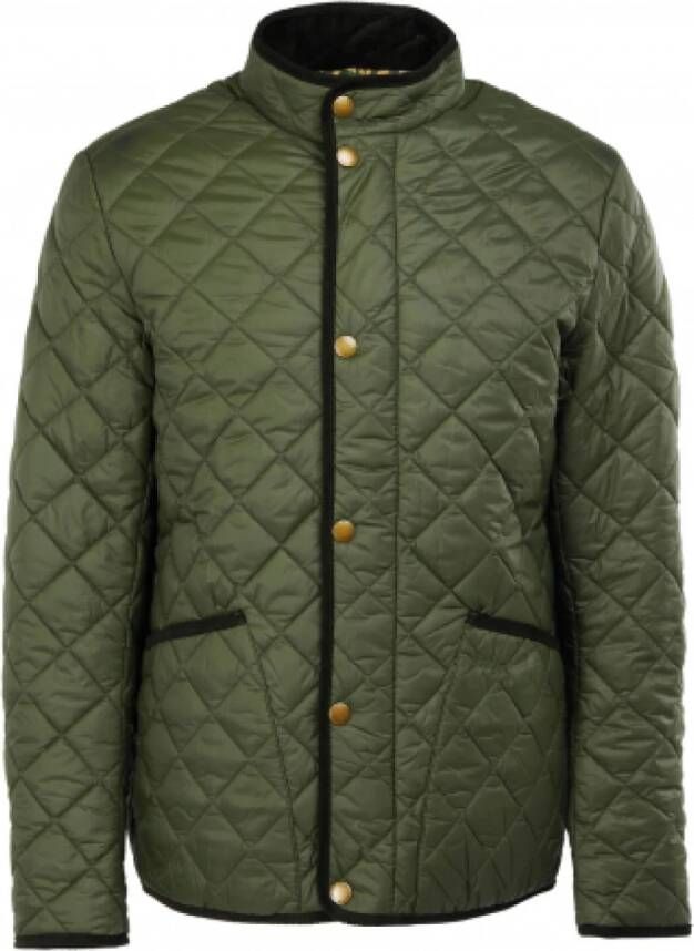 Barbour Gewatteerde jassen Groen Heren