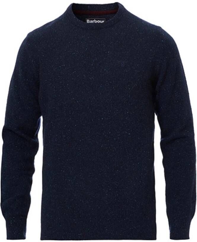 Barbour Tisbury Crew Genser , Blauw, Heren