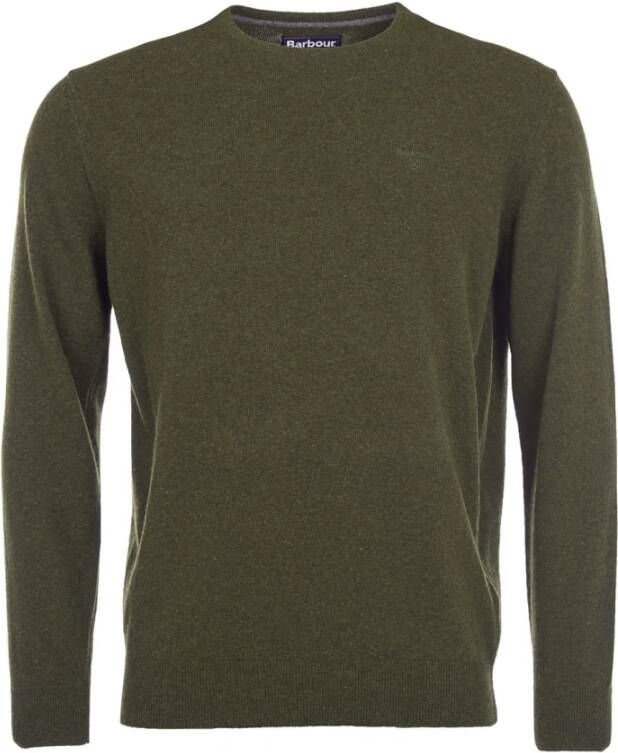 Barbour Essentiële Creweck Jumper , Bruin, Heren