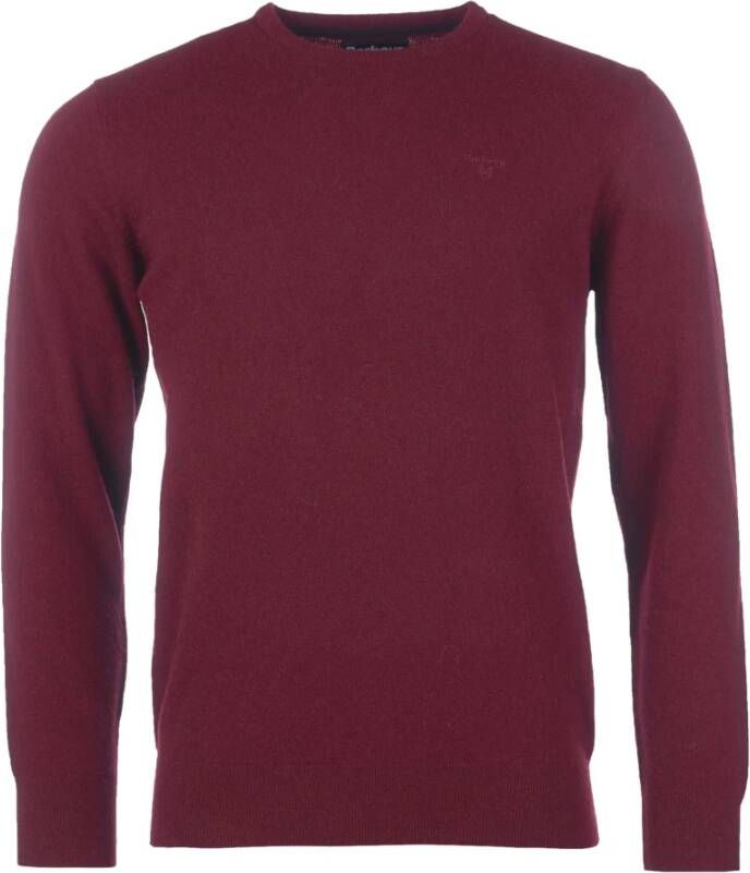 Barbour Round neck Knitwear , Rood, Heren