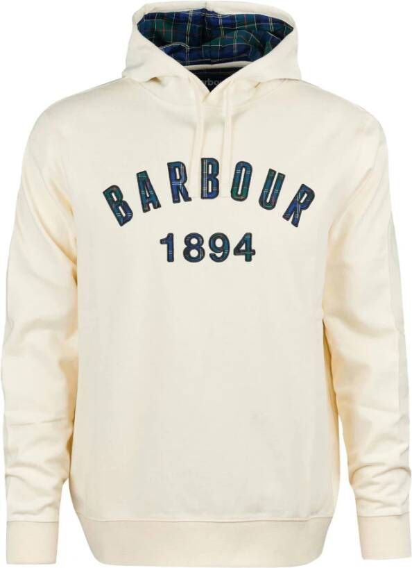 Barbour Hoodies & sweatvesten Wit Heren