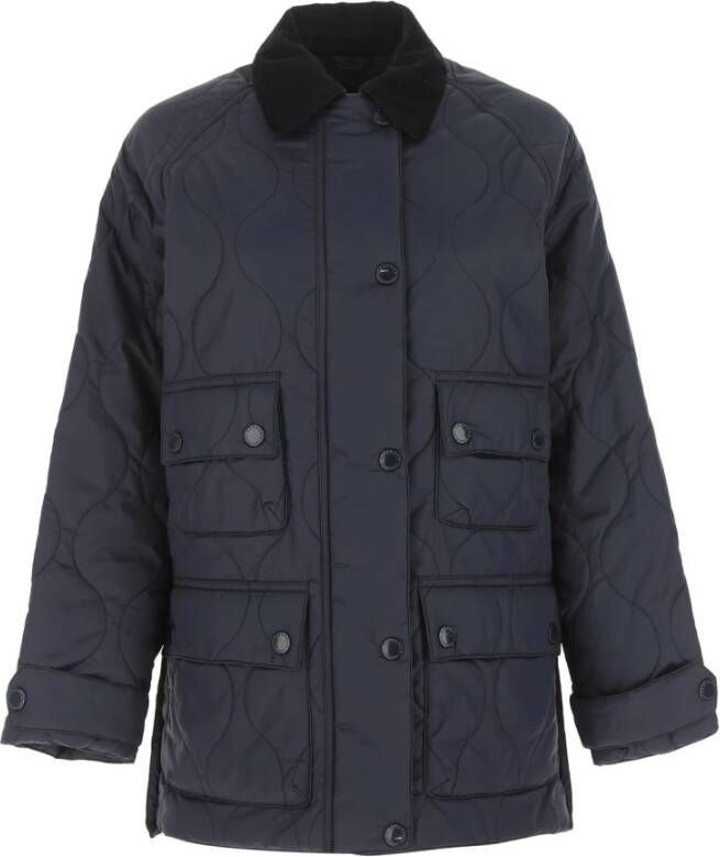 Barbour Parka Jassen Zwart Dames