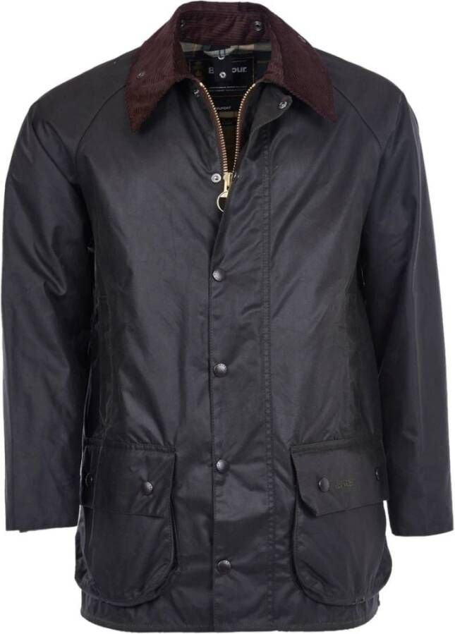 Barbour Beaufort Wax Jas , Groen, Heren