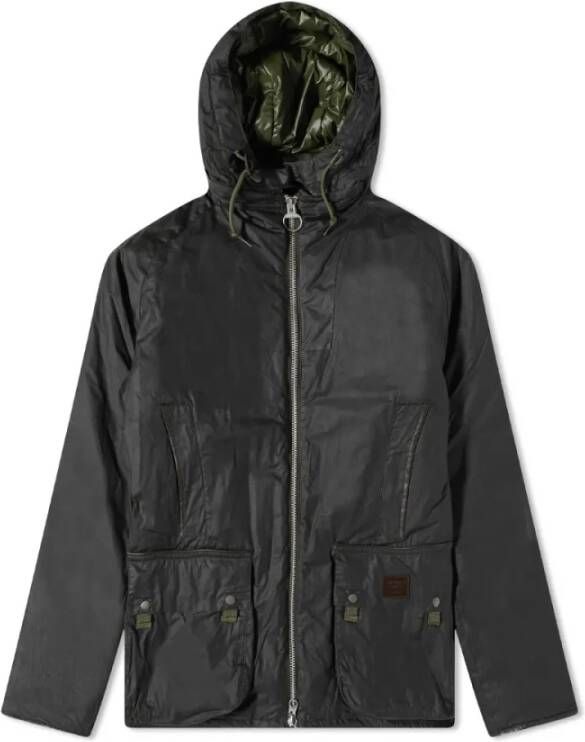 Barbour Gold Standard Scalpay Hunting Wax Jacket , Zwart, Heren