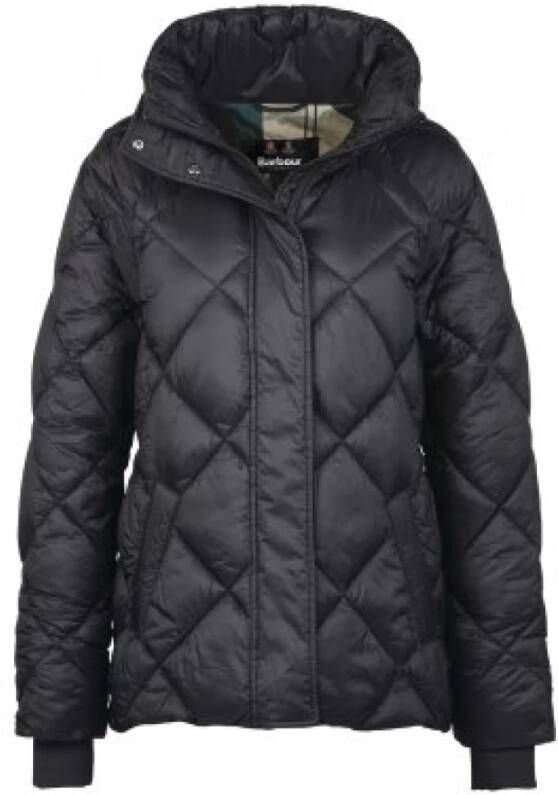Barbour Winterjassen Zwart Dames