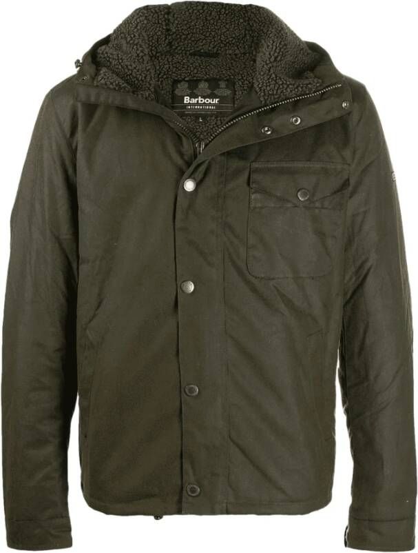 Barbour Zomerjassen Groen Heren