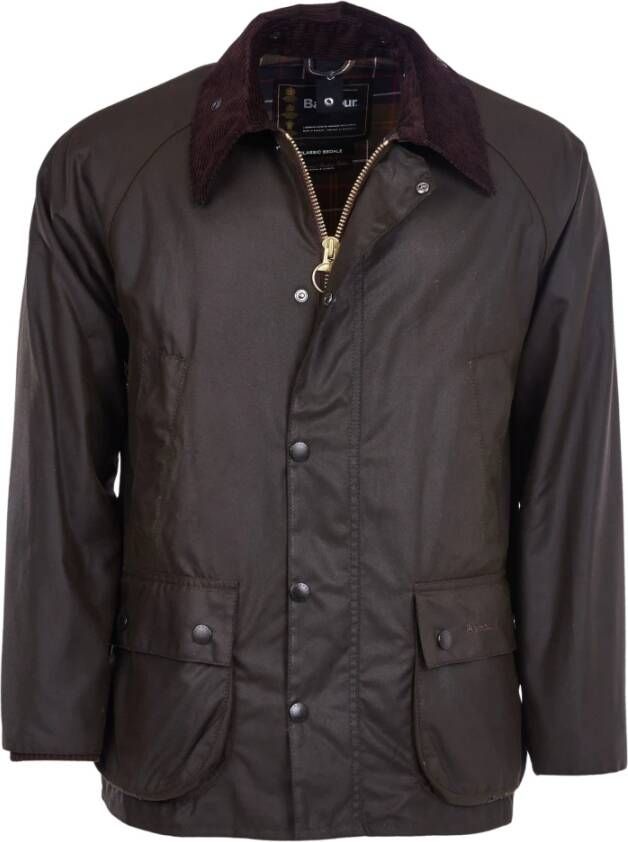 Barbour Bedale Wax Jacket , Groen, Heren