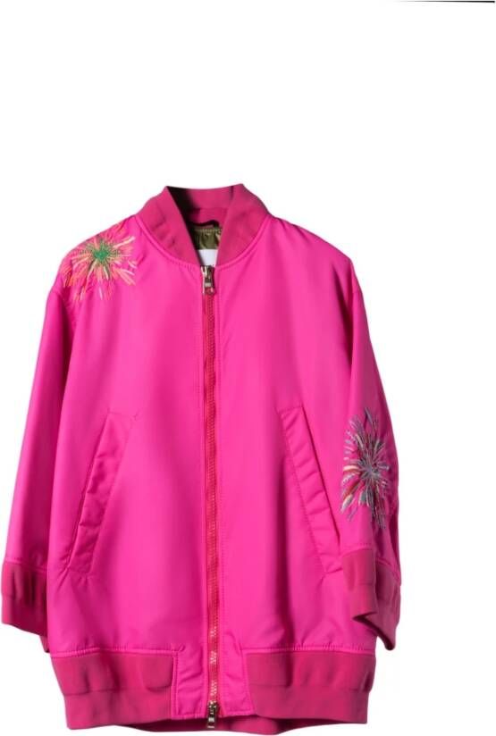 bazar deluxe Hoodies & Sweatvesten Roze Dames
