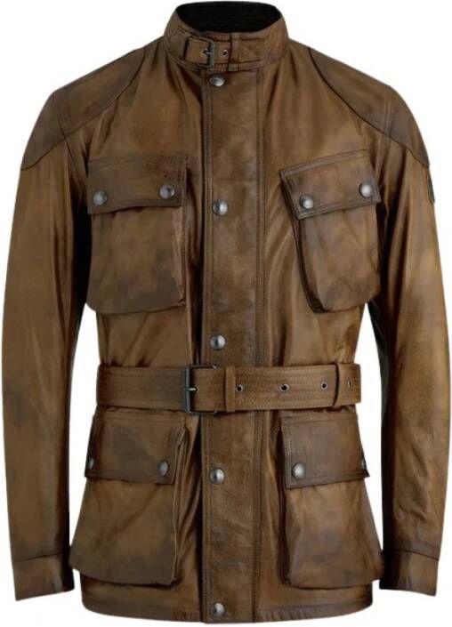 Belstaff Trialmaster Panther jas , Bruin, Heren