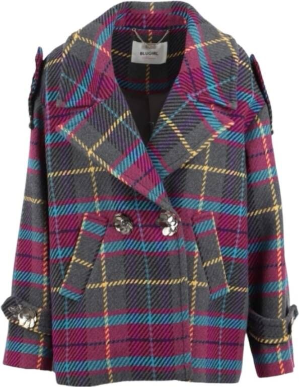 Blugirl Trenchcoats & Mantels Paars Dames