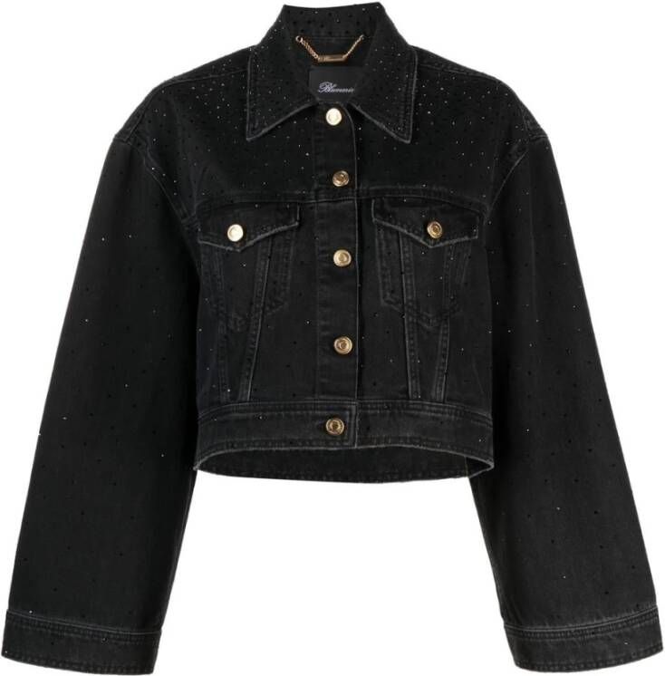 Blumarine Spijkerjassen Zwart Dames