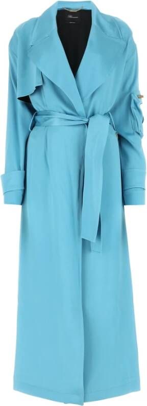 Blumarine Trenchcoats & Mantels Blauw Dames