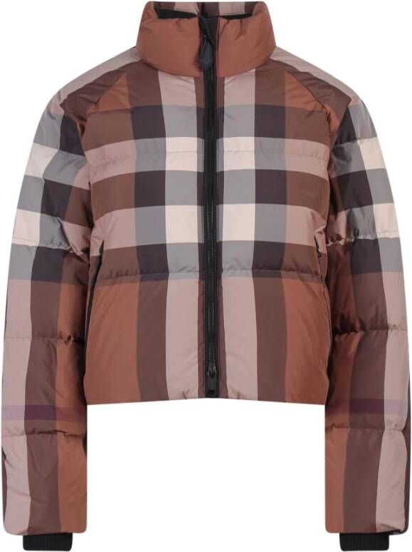 Burberry Gewatteerde Jassen Bruin Dames
