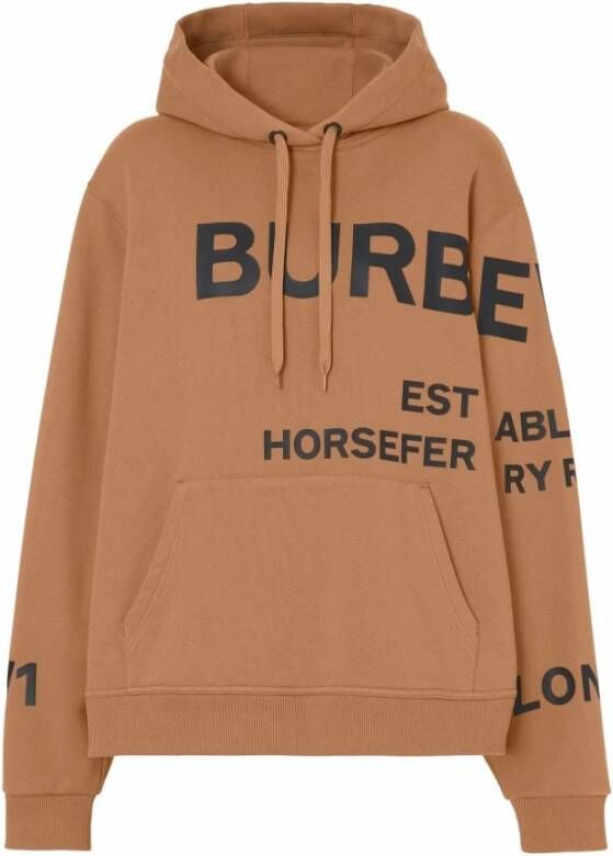 Burberry Hoodies & Sweatvesten Bruin Dames