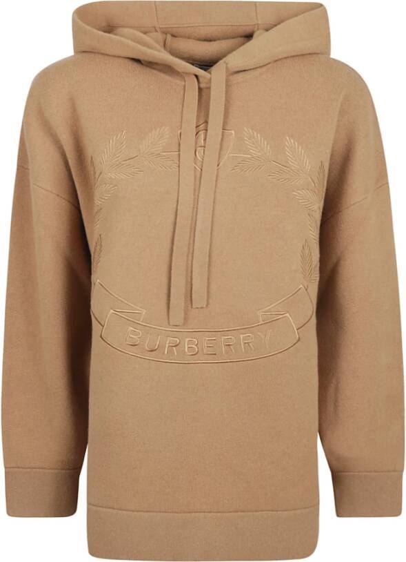 Burberry Hoodies & Sweatvesten Bruin Dames