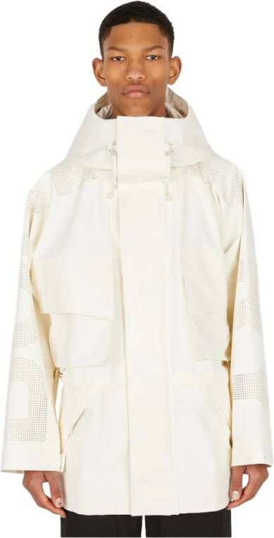 Burberry Parkhurst geperforeerd jasje , Beige, Heren