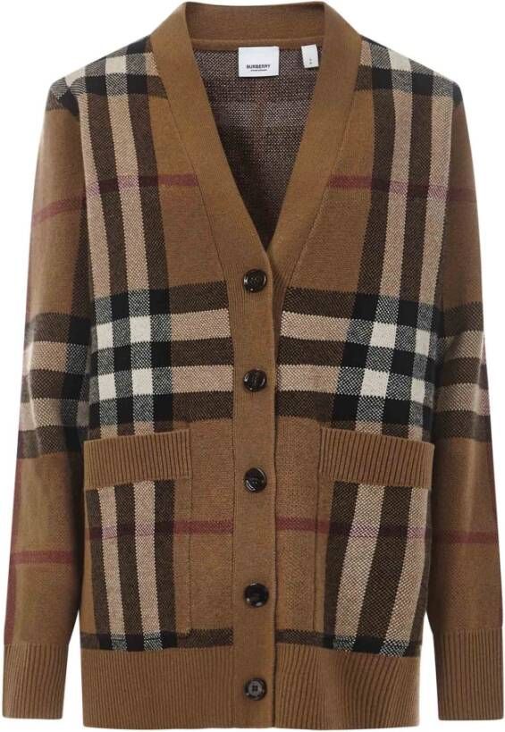 Burberry Vesten Bruin Dames