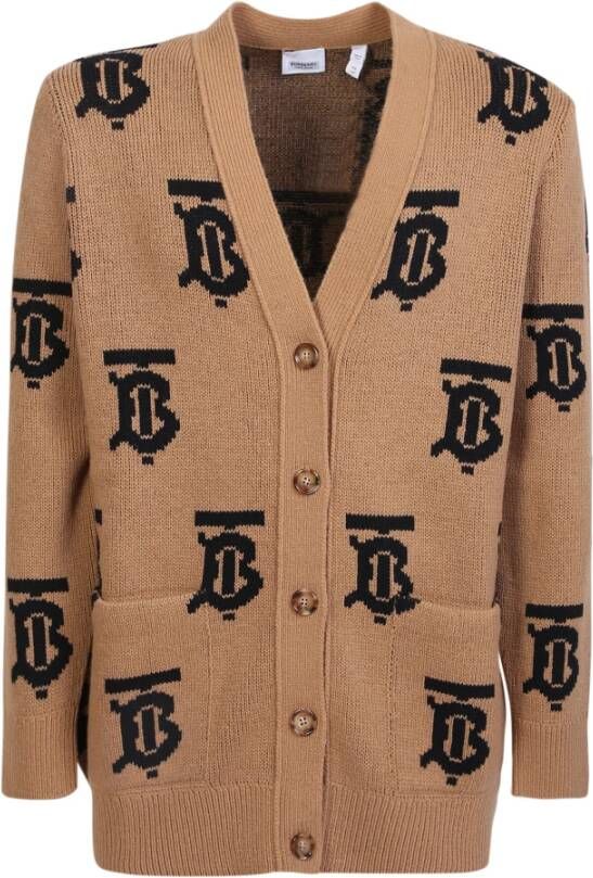 Burberry Vesten Bruin Dames