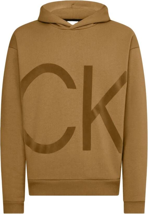 Calvin Klein Hoodies & sweatvesten Bruin Heren