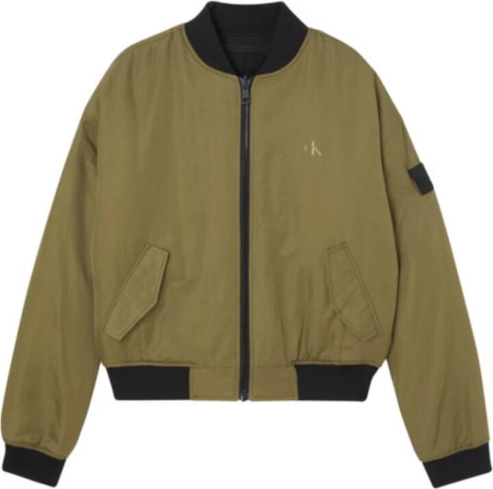 Calvin klein Jeans Bomber jackets Groen Heren