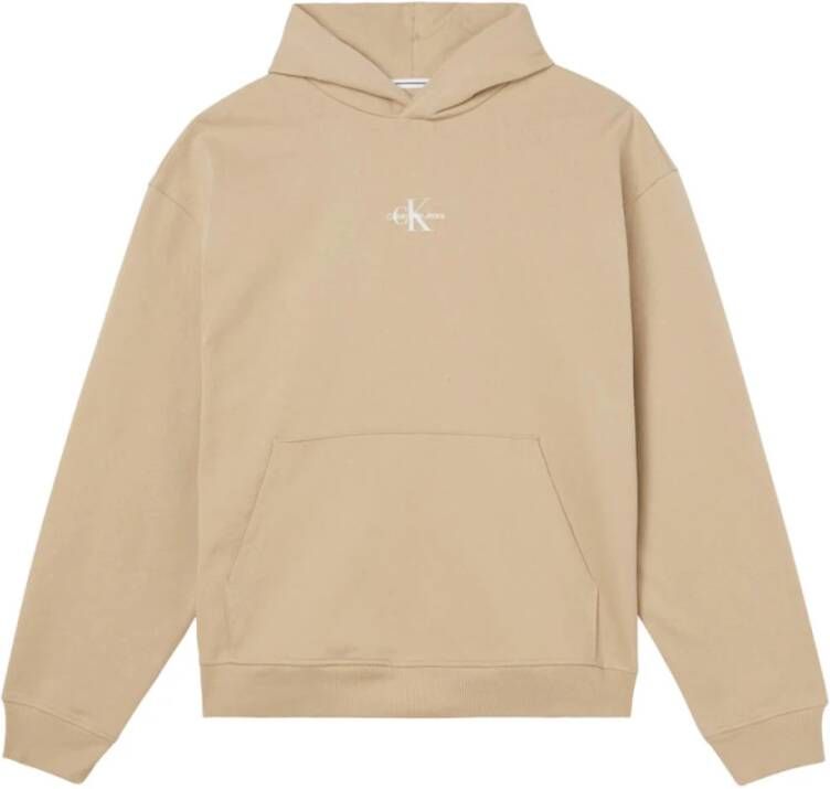 Calvin klein Jeans Hoodies & sweatvesten Beige Heren