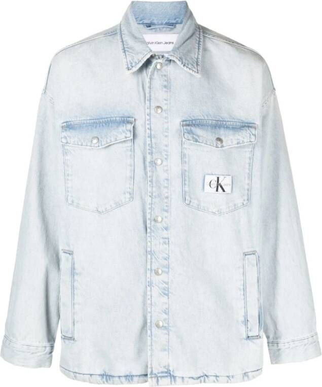 Calvin klein Jeans Spijkerjassen Blauw Heren