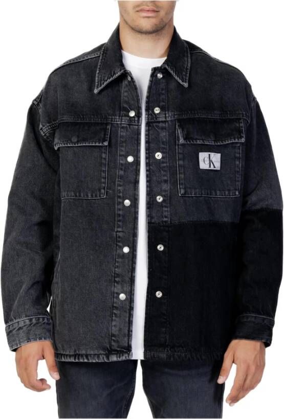 Calvin klein Black Men & Denimjacks Jeans, Zwart, Heren