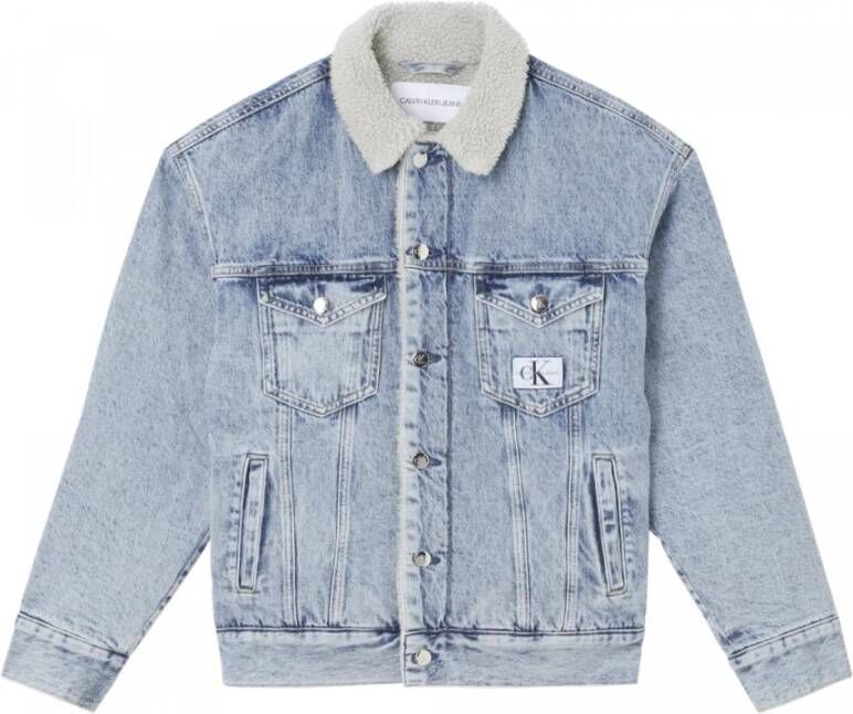 Calvin Klein Spijkerjassen Blauw Dames