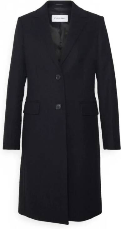 Calvin Klein Trenchcoats & Mantels Zwart Dames