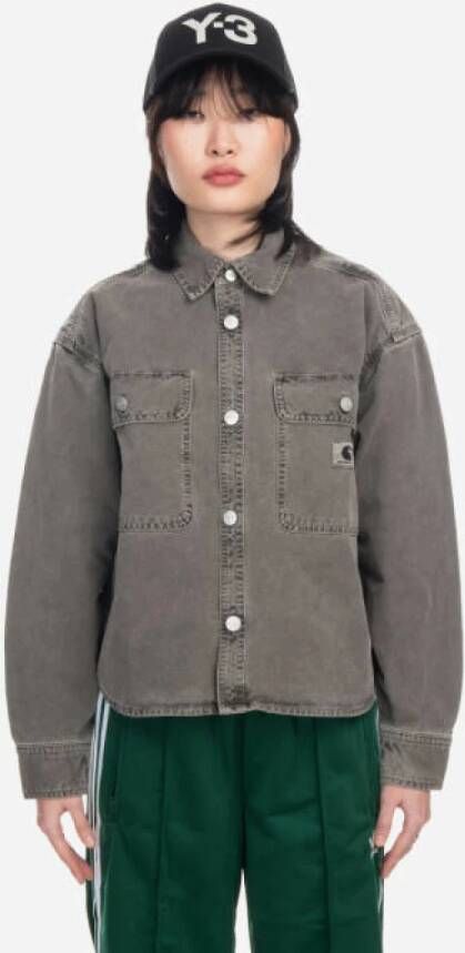 Carhartt WIP Spijkerjassen Grijs Dames