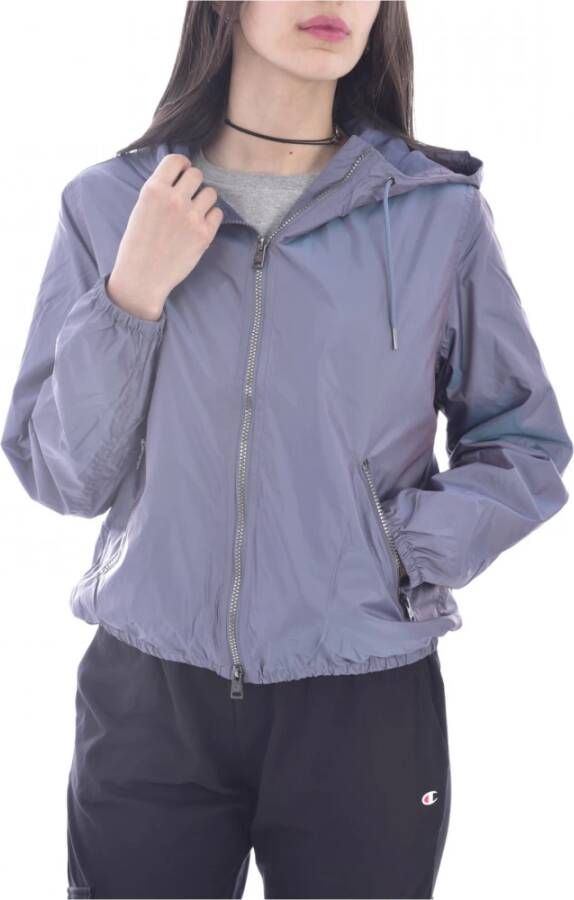 Champion Winddichte jas met capuchon , Paars, Dames