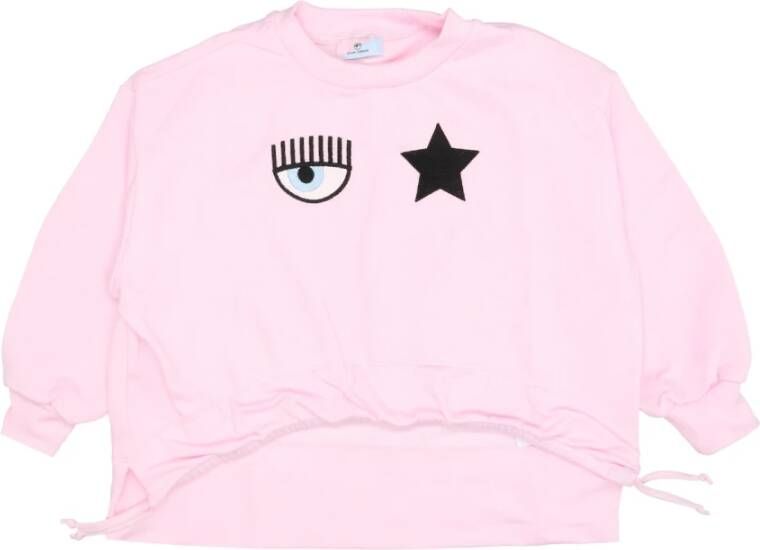 Chiara Ferragni Sweatshirts Collection, Roze, Dames