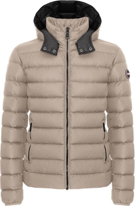 Colmar Sportief jasje met afneembare hoodie , Beige, Heren