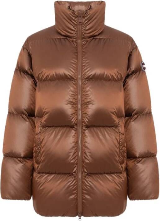Colmar Gewatteerde Jassen Bruin Dames
