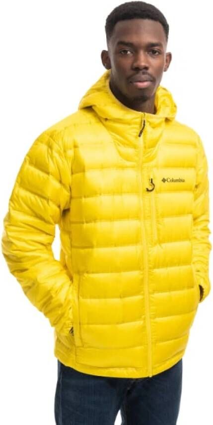 Columbia Gewatteerde jassen Geel Heren