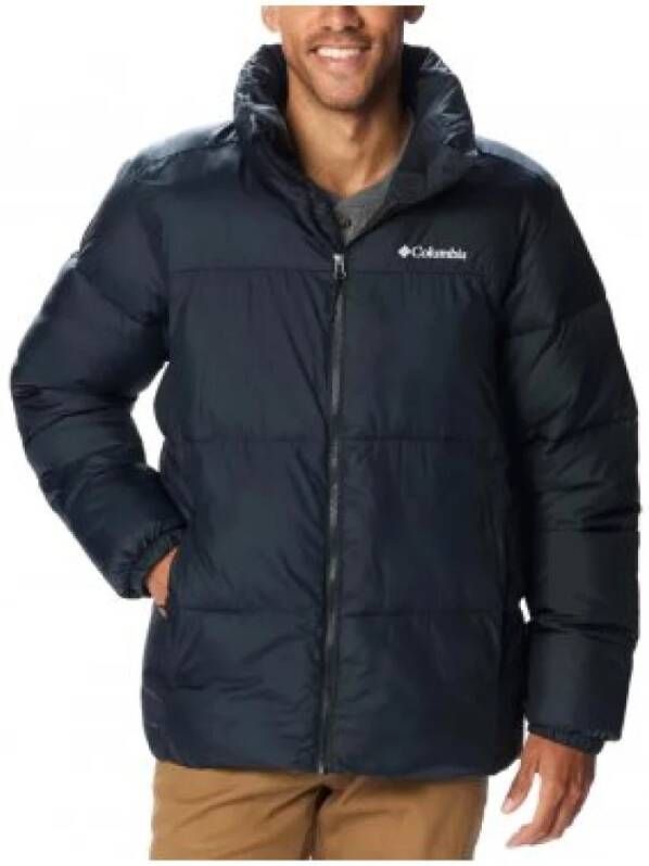 Columbia Gewatteerde jassen Zwart Heren