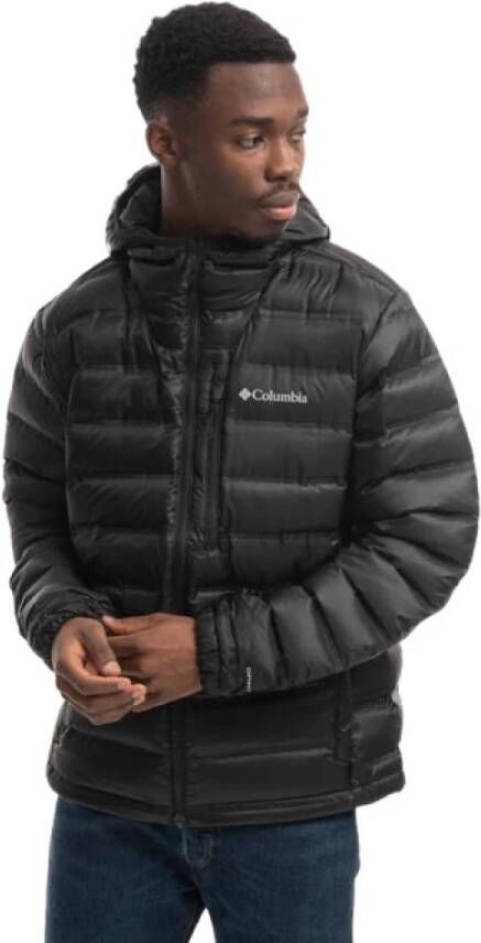 Columbia Gewatteerde jassen Zwart Heren