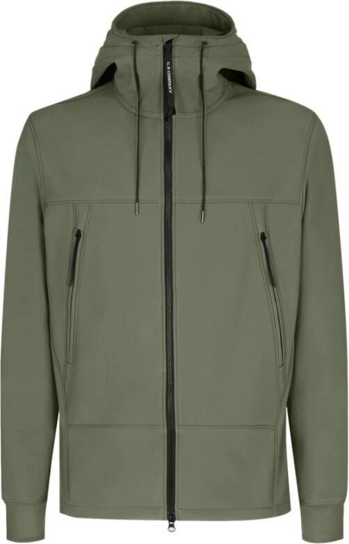 C.P. Company C P Company Shell R windjack met fleece voering en ritszakken