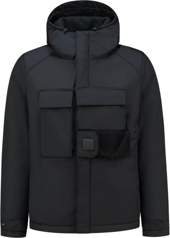 C.P. Company Bovenkleding medium jas , Zwart, Heren