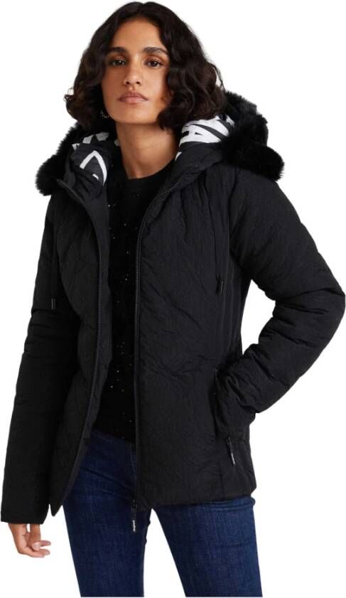 Desigual Winterjassen Zwart Dames