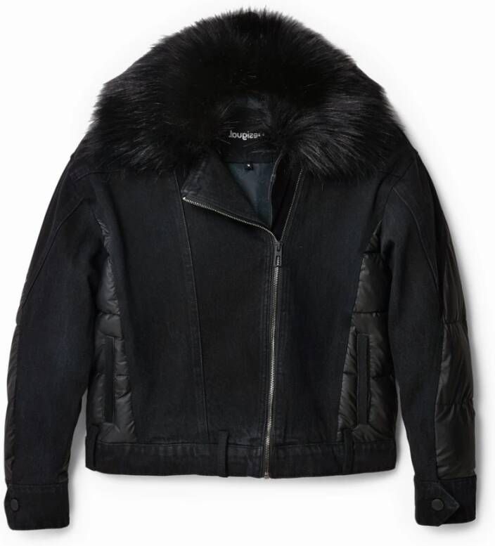 Desigual Winterjassen Zwart Dames