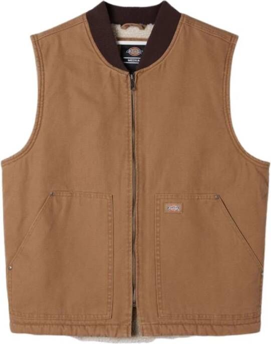 Dickies Bodywarmers Bruin Heren
