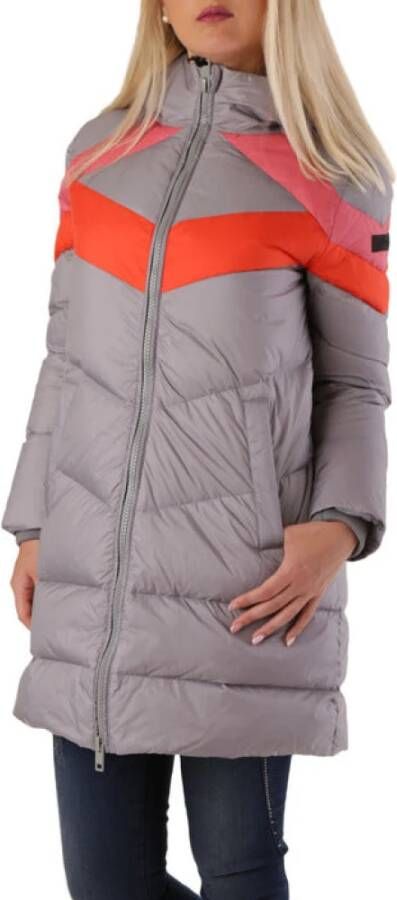 Diesel Gewatteerde Jassen Grijs Dames