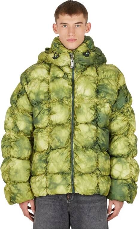 Diesel Gewatteerde jassen Groen Heren