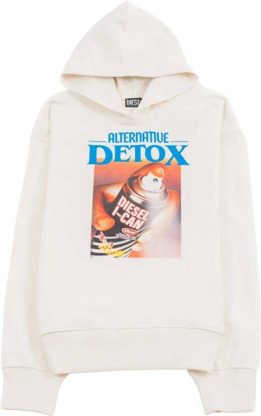Diesel Hoodies & sweatvesten Wit Heren