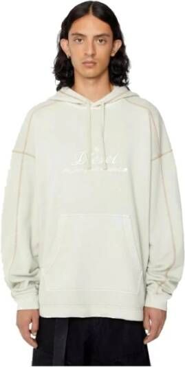 Diesel Hoodies & sweatvesten Wit Heren