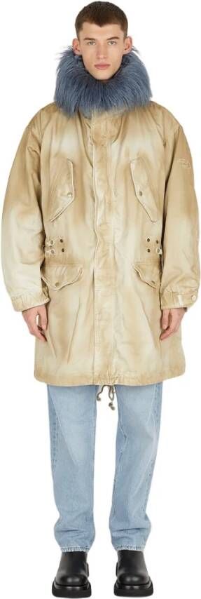 Diesel Jassen Beige Heren